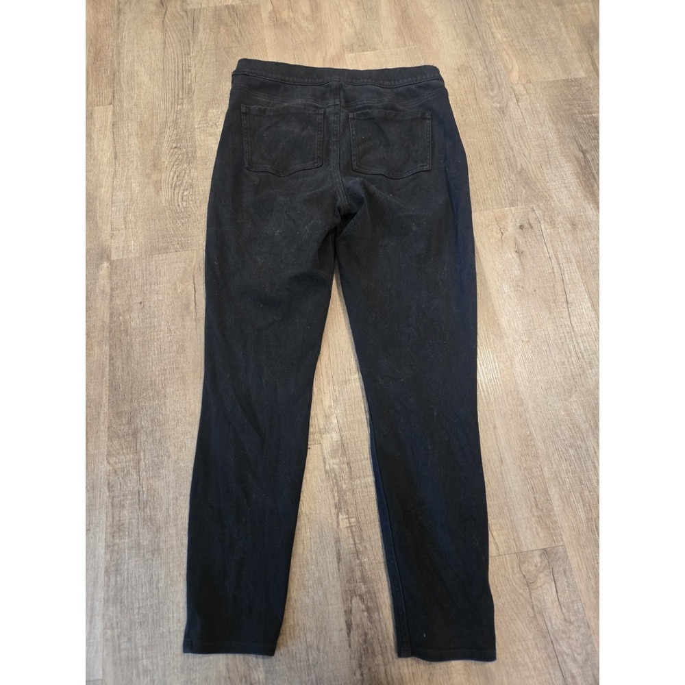 Women's Spanx Black Jeggings Size Large - Picture 3 of 3